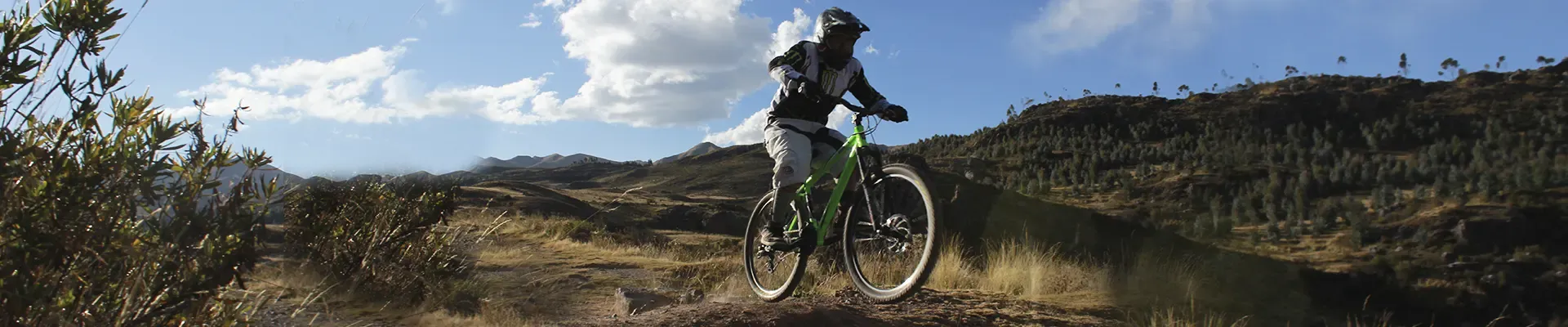Cycling across the highlands of Peru